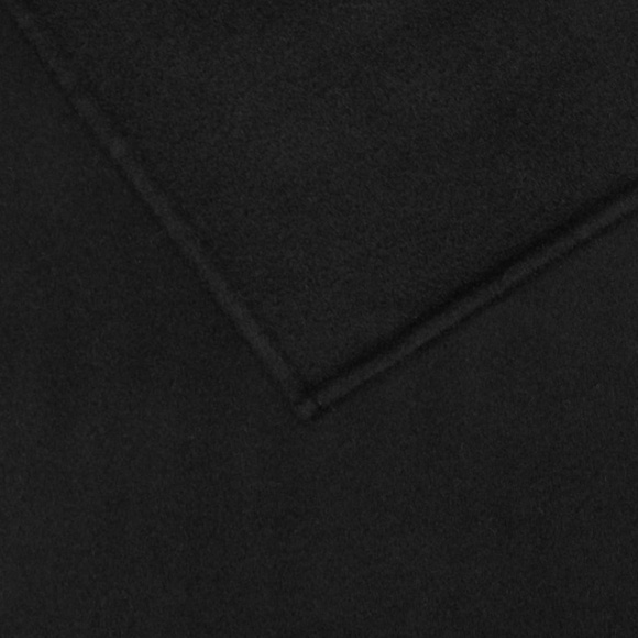 TOTEME Cashmere Blend Long Doublé Scarf in Black 170x30cm - Picture 2 of 4